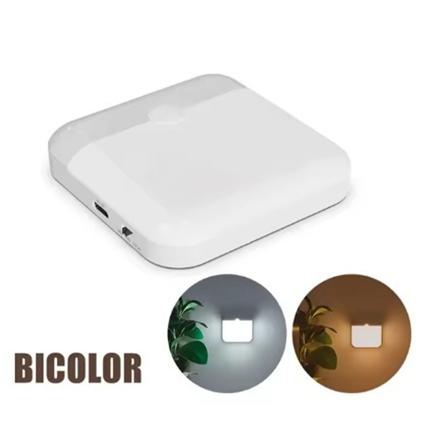 Motion-Sensor Rechargeable Wall Light