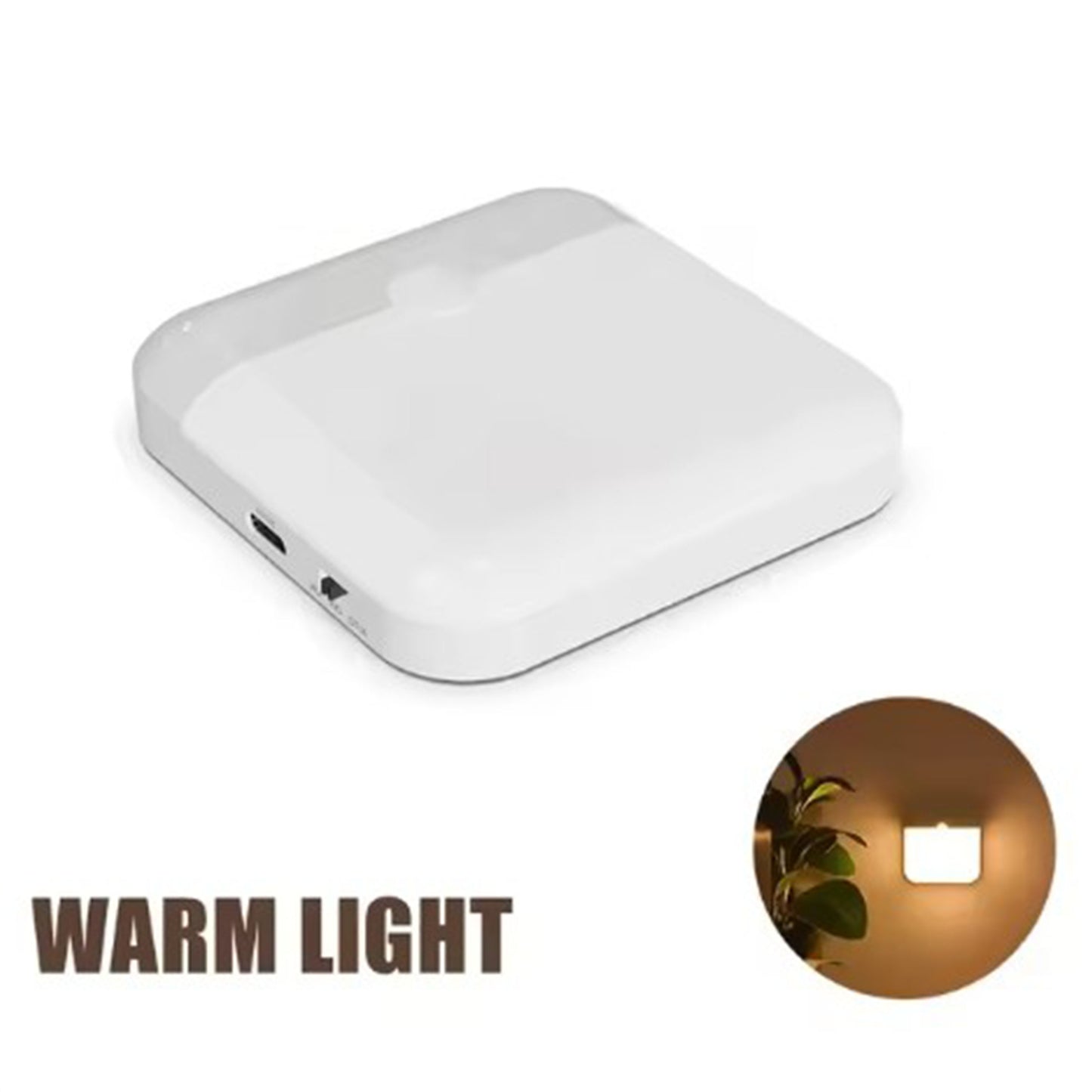 Motion-Sensor Rechargeable Wall Light
